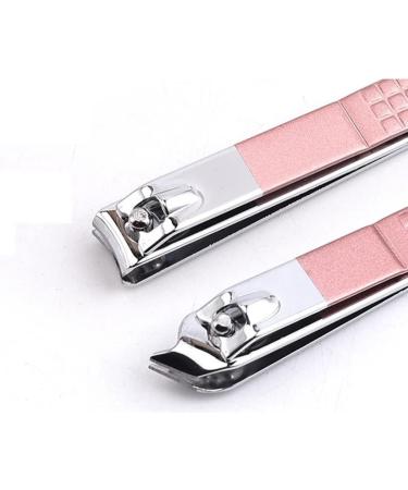 Manicure Kit Stainless Steel Nail Clippers Hand Care Set Nail Clippers 18-Piece Nail Tool Set Nail Care Set Suitable for Outdoor Travel Rose Gold Nail Clippers Kit (Color : A) - Buy Online on GoSupps.com