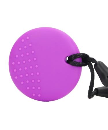 Buy Portable Sensory Chew Chain for Toddlers - Easy to Clean 2-Piece Purple Chew Toy - International Shipping Available - Buy Online on GoSupps.com