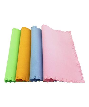 10pcs Microfiber Cleaning Cloth for Screens Microfiber Cleaning Cloths Glasses Cleaning Cloth Microfiber Lens Cleaning Cloth Camera Lens Cleaning Cloth Customized Dust Cloth