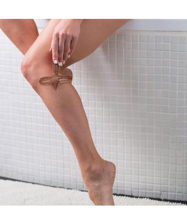 Fomiyes Wooden Hand Massage Tool Set - Manual Acupuncture Pen & Thai Depth Tissue Massager - Full-Body Meridian Therapy - 2 Pieces - Buy Online on GoSupps.com