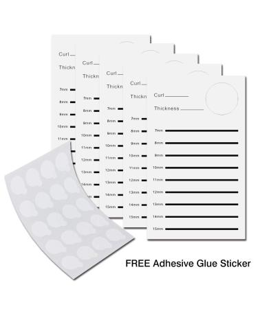 5 Pieces Acrylic Eyelash Extension Pallet Set by B&Q Lash - Lash Tile Hand Plate Holder for Adhesive Glue - Eyelash Tools - Buy Online on GoSupps.com