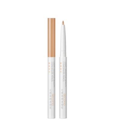Waterproof Eyebrow Concealer Pencil Concealer Pen for Circle Coverage Foundation Cream Long-Lasting Blemishes Smoothing Moisturizing 3 Colors Qingle