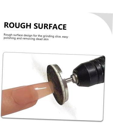 FOMIYES 5pcs 1 Exfoliating Slices Dead Pedicure Polishing Removers Pads Art Efficient Nail Grinding 3.5x3.5cmx5pcs Blackx5pcs - Buy Online on GoSupps.com