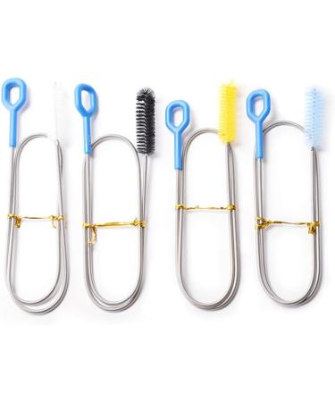 Pipe Cleaners for Cleaning | Refrigerator Pipe Cleaning Brush Clog Remover Drain Brush Aquarium Water Filter Pipe Air Tube Hose Cleaning Brush Sink Fridge Skinny Pipe Dredging Tool Shangjia Handle 90cm - Buy Online on GoSupps.com