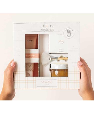 FarmHouse Fresh Milk & Honey Deluxe Boxed Gift Set | Premium Spa Gift for All Occasions - Ships Internationally - Buy Online on GoSupps.com