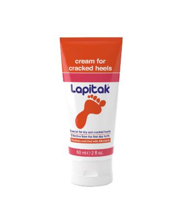 Lapitak Healthy Heel Crack Cream and Foot Cream for Cracked Heels and Dry Feet  Lotion for dry skin Intensive Foot Repair 2 OZ. Foot scrubber dead skin remover & Foot Scrub.