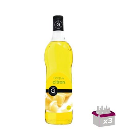 Set of 3 Gilbert Syrups - Lemon - 3 x 1L