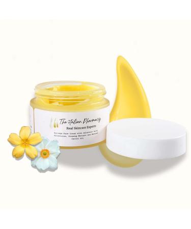 The Italian Pharmacy Face Moisturizer Anti Age Wrinkles Refines lines with Hyaluronic Acid Ginseng Extract Nourishing and Plumping Skin