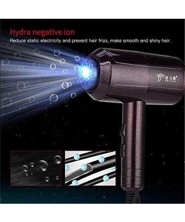 Blue Anion Electric Hair Dryers 2200W Professional Salon Blow Dryer Fan Portable Powerful Hair Blower Fast Hair Drying Machine - Buy Online on GoSupps.com