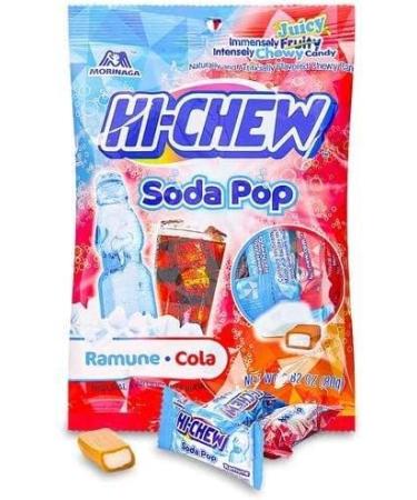 MorinagaHiChew Japanese Candy Snacks New Flavour Fantasy Mix Soda Pop Sweet Sour Mix 90g x 3bags Value Pack Individually Wrapped Pieces - Buy Online on GoSupps.com