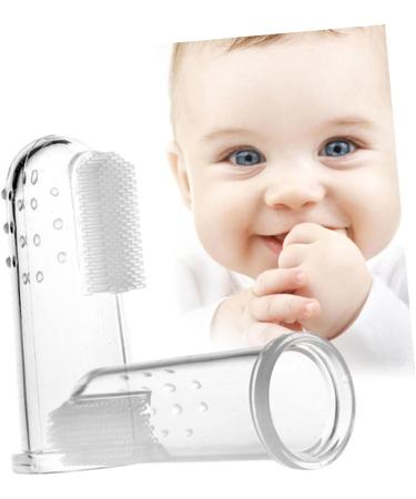 Gatuida 2pcs Finger Toothbrushes for Toddlers & Babies | Gentle Massager for Oral Care | International Shipping Available - Buy Online on GoSupps.com