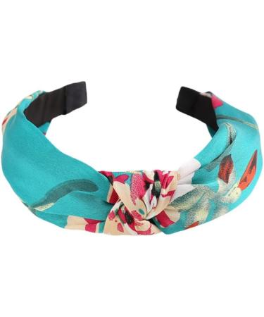 Wide Headband for Women Knotted Hairband Fabric Hairband Cross Knot Headband Hair Hoops Twist Headbands Hair Accessories For Girls (C10zhengzhi) - Buy Online on GoSupps.com