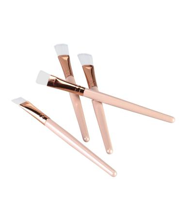 TEONEI Facial Mask Brush Set - 4Pcs Soft Makeup Brushes with Wooden Handles | Ideal Cosmetic Tools for Face Masks & Skincare - Buy Online on GoSupps.com