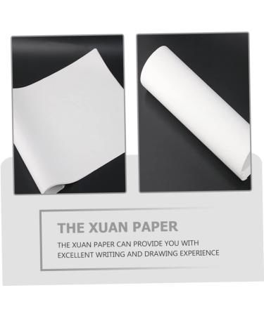 NUOBESTY 60 Pcs Rice Paper Xuan Paper for Writing Fu Character Paper Calligraphy Paper Sheng Xuan Blank - Buy Online on GoSupps.com