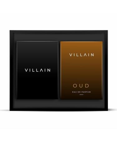 CREATION KRIVA VILLAIN Gold Combo OUD EDP Perfume For Men 100ml & 18k Micro Gold Plated Chain - Premium Luxury Long Lasting Perfume | Musky Spicy & Smoky | Premium Solid Finish Chain - Buy Online on GoSupps.com