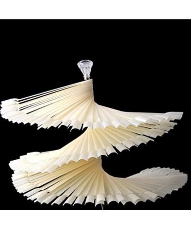  FRCOLOR FRCOLOR Solon 1 Set Natural False Nails Spiral Plate Color Gel Rotating Shelf with Wands Clear False Tips for Manicure Color Nail Polish - Buy Online on GoSupps.com