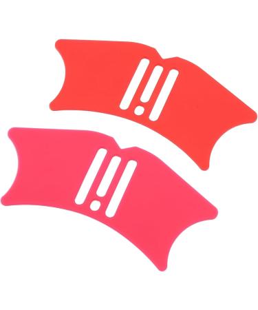 Nose Shadow Template Silicone Contour Tool for Nose Eyebrow and Makeup Tool Set with Applicator Guide for Beauty Enthusiasts (Rose Red+Red) - Buy Online on GoSupps.com