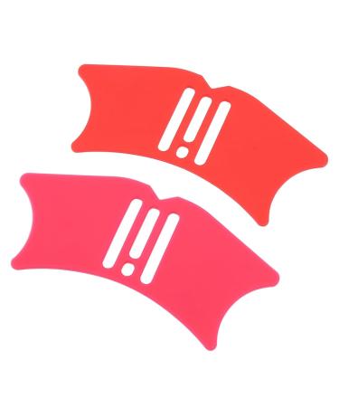 Shop Nose Shadow Template - Silicone Contour Tool & Makeup Set for Perfect Contours (Rose Red & Red - Buy Online on GoSupps.com