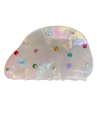 AJOIDR Hair Claw Clip Hair Ornamentation Hair Jaw Clamps Cute Hair Catch Easy Unique Barrettes Adornment Hairpin for Girl