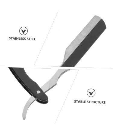 Beaupretty 3-Pack Stainless Steel Razors - Rustproof Beard Cutter for Men - Vintage Style Shaving Knives - Buy Online on GoSupps.com