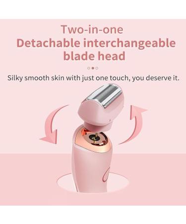 Dusk Glide Pro 3.0 Dusk Razor for Women The Glide Pro 3.0 Razor Dusk Official Dusk Glide Pro 3.0 Shaver for Women Silk Guide Pro Razor Painless 2 In 1 Wet & Dry Electric Waterproof Razor (Pink) - Buy Online on GoSupps.com