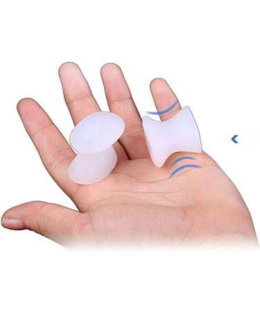 PEDIMEND Silicone Gel Toe Spreader for Bunion Treatment & Bunion Pain Relief - Prevent Painful Rubbing - Crooked Toe Cushion - Feet Care Thumb Bone Tool - Unisex - Foot Care (2PAIRS - 4PCS) - Buy Online on GoSupps.com
