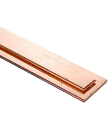 Jonoisax Pure Copper Flat Bar 2PCS - T2 Cu Rectangular Copper Sheet 2mm Thick 500mm Length 12mm Width | International Shipping - Buy Online on GoSupps.com