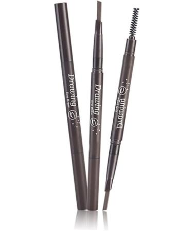 Mipcase 2 1 Black Eyebrow Pencil Eyebrow Brush Eyebrow Pencil Brush Makeup Filler 3d Automatic 1 count (Pack of 1) As Shown - Buy Online on GoSupps.com