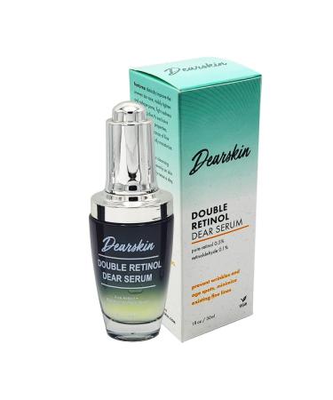 Buy Dearskin Retinol Serum - 0.1% Retinaldehyde & 0.5% Pure Retinol | Anti-Aging Powerful Anti-Wrinkle Repair International Shipping - Buy Online on GoSupps.com
