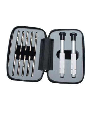 Lurrose 12-hour glasses screw-driven set glasses repair screwdriver glasses set repair set for sunglasses Multi-screwdriver ratchet screwdriver toolbox magnetic