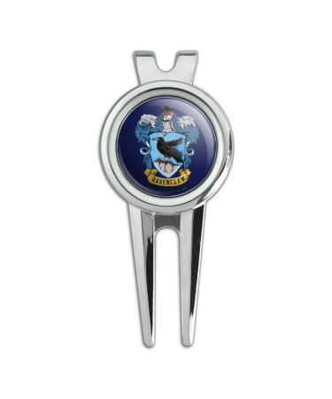 GRAPHICS & MORE Harry Potter Ravenclaw Painted Crest Golf Divot Repair Tool and Ball Marker