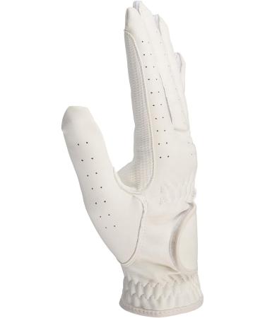 HORZE Eleanor Flex Fit Riding Gloves White 6 - Buy Online on GoSupps.com