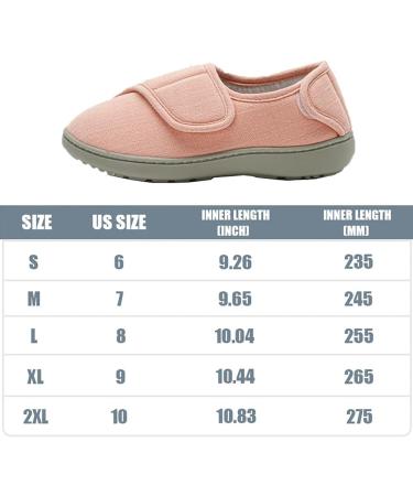 KAFTKO Adjustable Slipper Shoes for Swollen Feet - Diabetic, Edema, and Plantar Fasciitis Relief - Velcro Closure - Small Beige - Buy Online on GoSupps.com