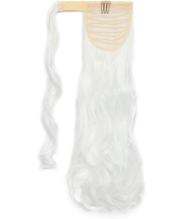 Wrap Around Curly Clip-in Ponytail Extension | 17 Inch Long Hairpiece for Women | Brown Black Blonde Shades Available - Buy Online on GoSupps.com