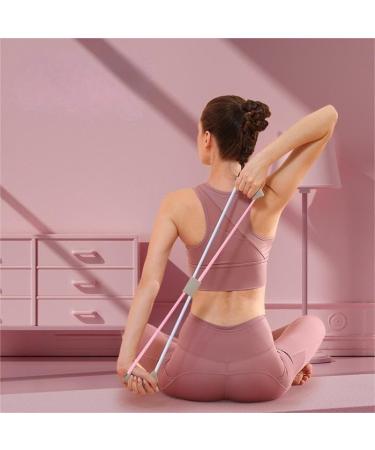 8 Wortehner: Female Back Exercise & Stretching Tool | Elastic Breast Protection | Open Shoulder | Orange/White - Relieve Back Tension - Buy Online on GoSupps.com