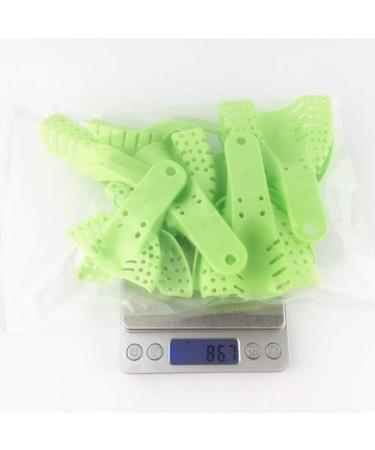 Healifty Dental Disposable Impression Trays (10pcs Light Green) - Best Quality for Accurate Impressions | Fast International Shipping - Buy Online on GoSupps.com