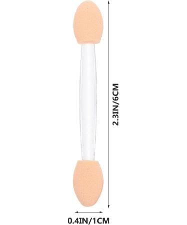 Healifty 50pcs Double Ended Eyeshadow Brush Makeup Disposable Sponge Applicator Eyeshadow Sticks - Buy Online on GoSupps.com