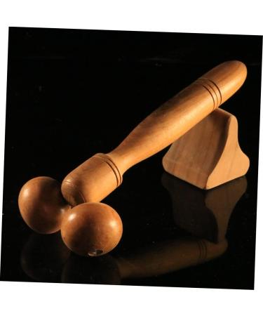 Marmerdo 3D Massage Roller & Eye Massage Devices Wooden Yoga Facial & Foot Massager for Ultimate Relaxation - Buy Online on GoSupps.com