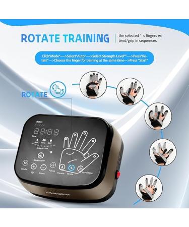 Rehabilitation Robot Gloves Stroke Recovery Equipment Left Right Hand Therapy Device for MS Arthritis XL-Right Hand - Buy Online on GoSupps.com