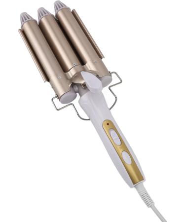 3 Barrel Fast Heating Hair Curler | US Plug 110-240V | Fluffy & Wavy Hairstyles - Buy Online on GoSupps.com