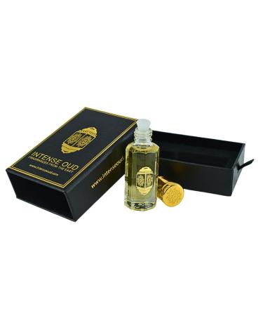 INTENSE OUD Eternal Homme Loose Oil 12ml (0.40 oz) Arabian Perfume Oil for Men & Women in Black Gift Box Long Lasting Fragrance Oil Alcohol Free Concentrated Perfume Oil with Lavender & Vanilla Notes - Buy Online on GoSupps.com
