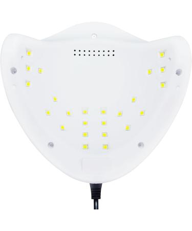 SUN 5 UV LED Nail Lamp Smart 2.0 | 24 LEDs, 4 Timer Settings, Smart Sensor | Professional Gel Polish Curing Lamp for Salon & Home - Buy Online on GoSupps.com