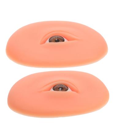 HAPINARY 1 Pair eye makeup training skin makeup eye skin eye skin practice tool 7.70X5.70X1.50CM As Shown