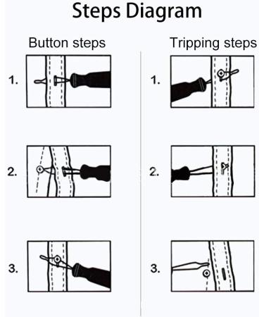 Nikou Button Hook and Zipper Pull Helper - Dressing Aid Tool with Ribbed Grip - Buy Online on GoSupps.com