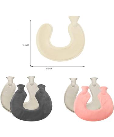 1L Rubber Heat Bottle with Soft Waist Cover Neck & Shouldered Pain Relief Gift for Women Mothers & Fathers - Buy Online on GoSupps.com