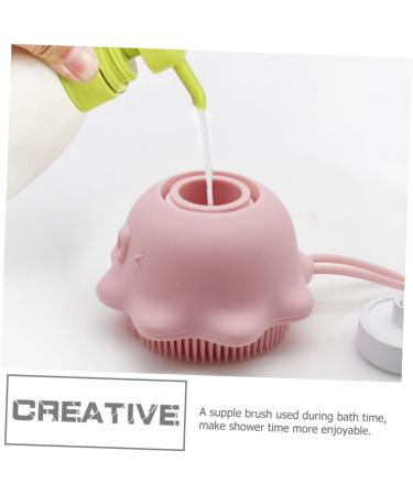 FOMIYES 2pcs Silicone Massage Brush Set for Shampoo, Scalp Scrubbing, Body Wash, Kids & Baby Shower - Soft Scrubbing Brushes for Face, Bath, and Body Cleansing - Buy Online on GoSupps.com