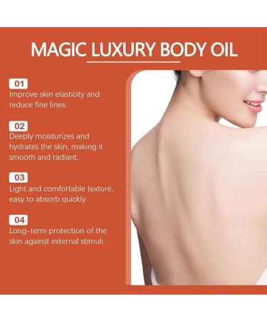 Huile Corps Hydratante et Rafra chissant Magic Huile Soins pour le Corps Huile Corporelle Raffermissante pour la Peau Lifting Body Oils - Buy Online on GoSupps.com
