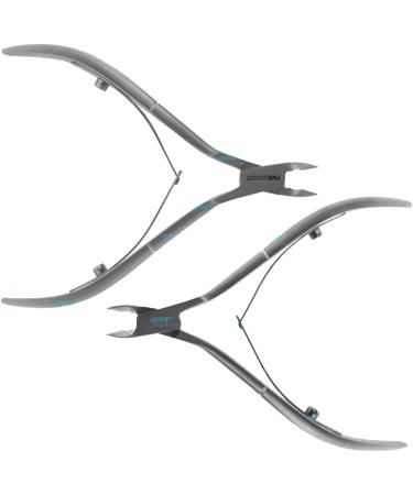 YNR Professional Cuticle Nippers Stainless Steel Cuticle Cutters and Remover - Silver Nipper Scissors Nail Care Tool for Manicure and Pedicure - Buy Online on GoSupps.com