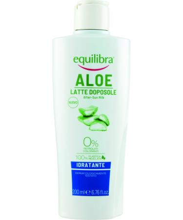 Equilibra Solari Aloe moisturizing after sun milk based on carrot oil vitamin E aloe vera equilibra (40%) moisturizing after-sun refreshed and compensates for reddened skin - Buy Online on GoSupps.com