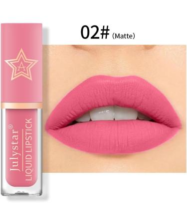 INTEROOKIE Natural Moisturizing Lip Gloss with ThreeDimensional Matte Finish and Long Stay NonFading Pearl Lipstick 02 - Buy Online on GoSupps.com